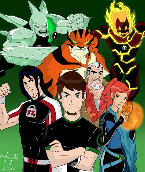 ben 10 fan art|ben 10 promo art.